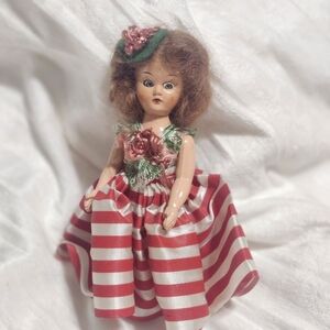 vintage collectible doll, likely a 1950s Marcie doll